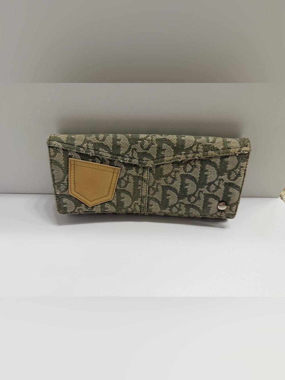 Vintage-Christian Dior Trotter Long Wallet - From The John Galliano Era